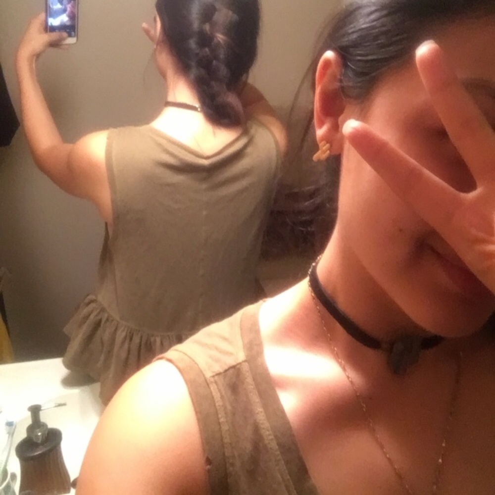 CCO Free People Sleeveless Peplum Top - Picture 6 of 7